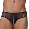 CLEVER Jockstrap transparent Hunch Noir-Violet